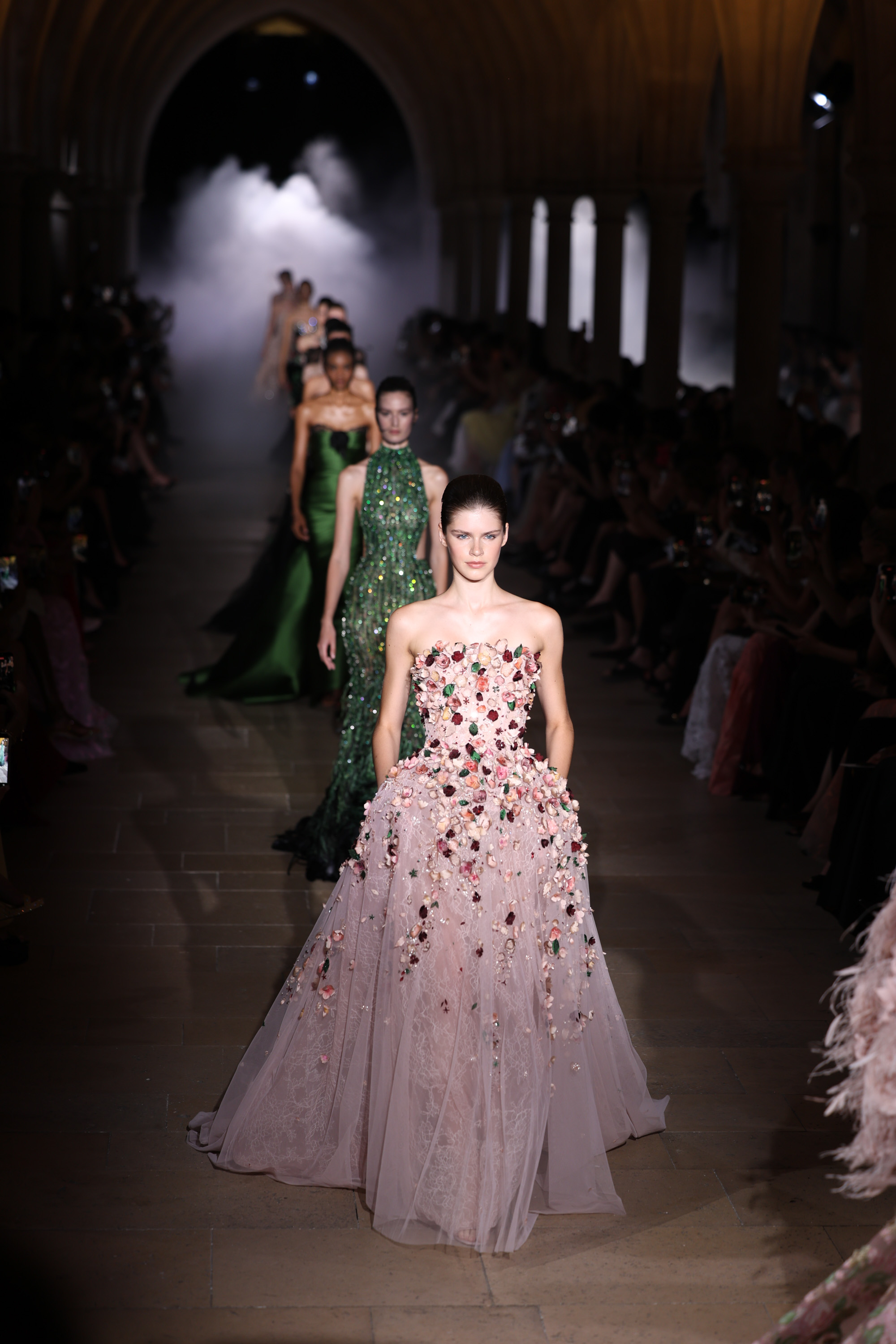 Runway finale at Paris Haute Couture 2026